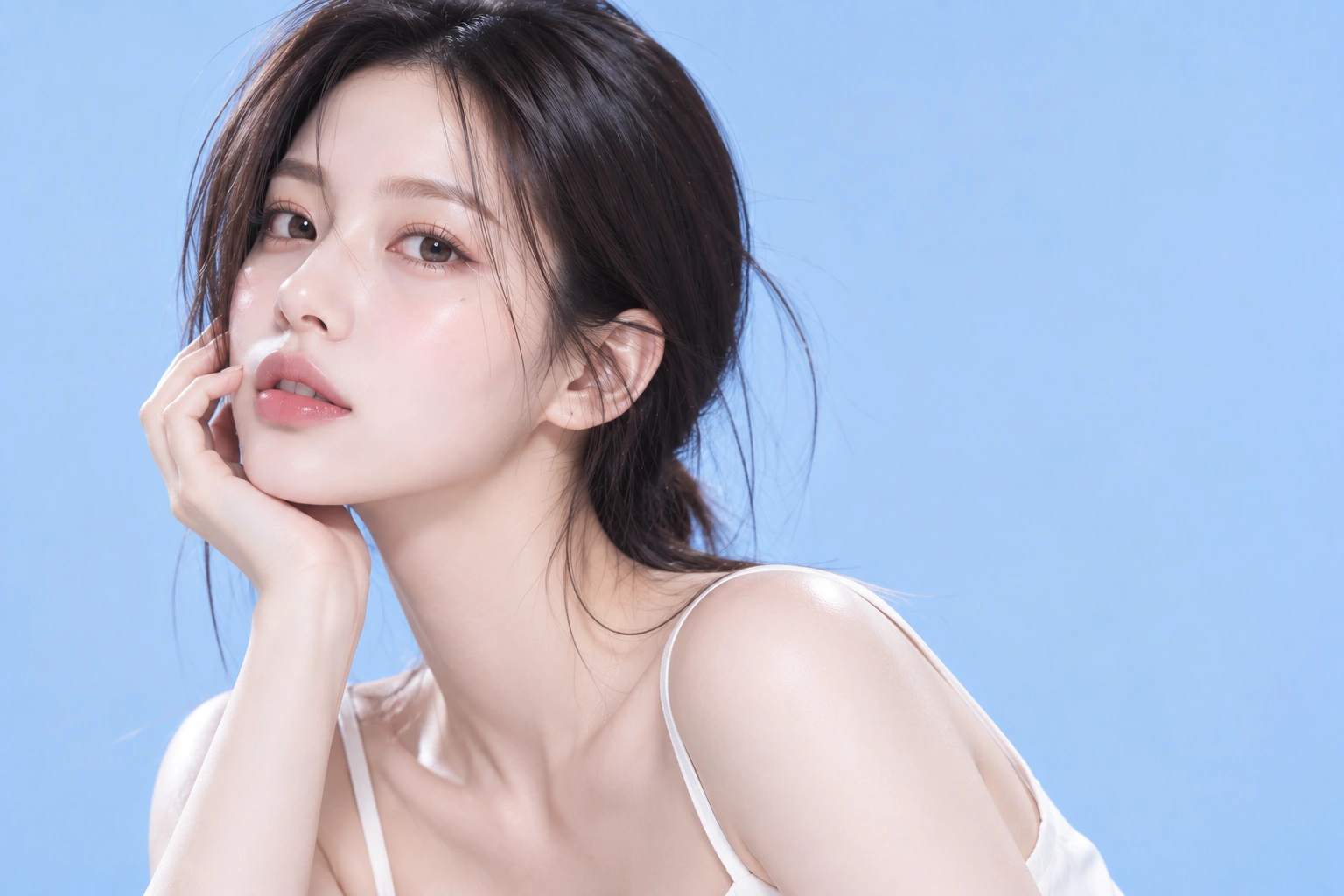 윤곽재수술 모델 이미지