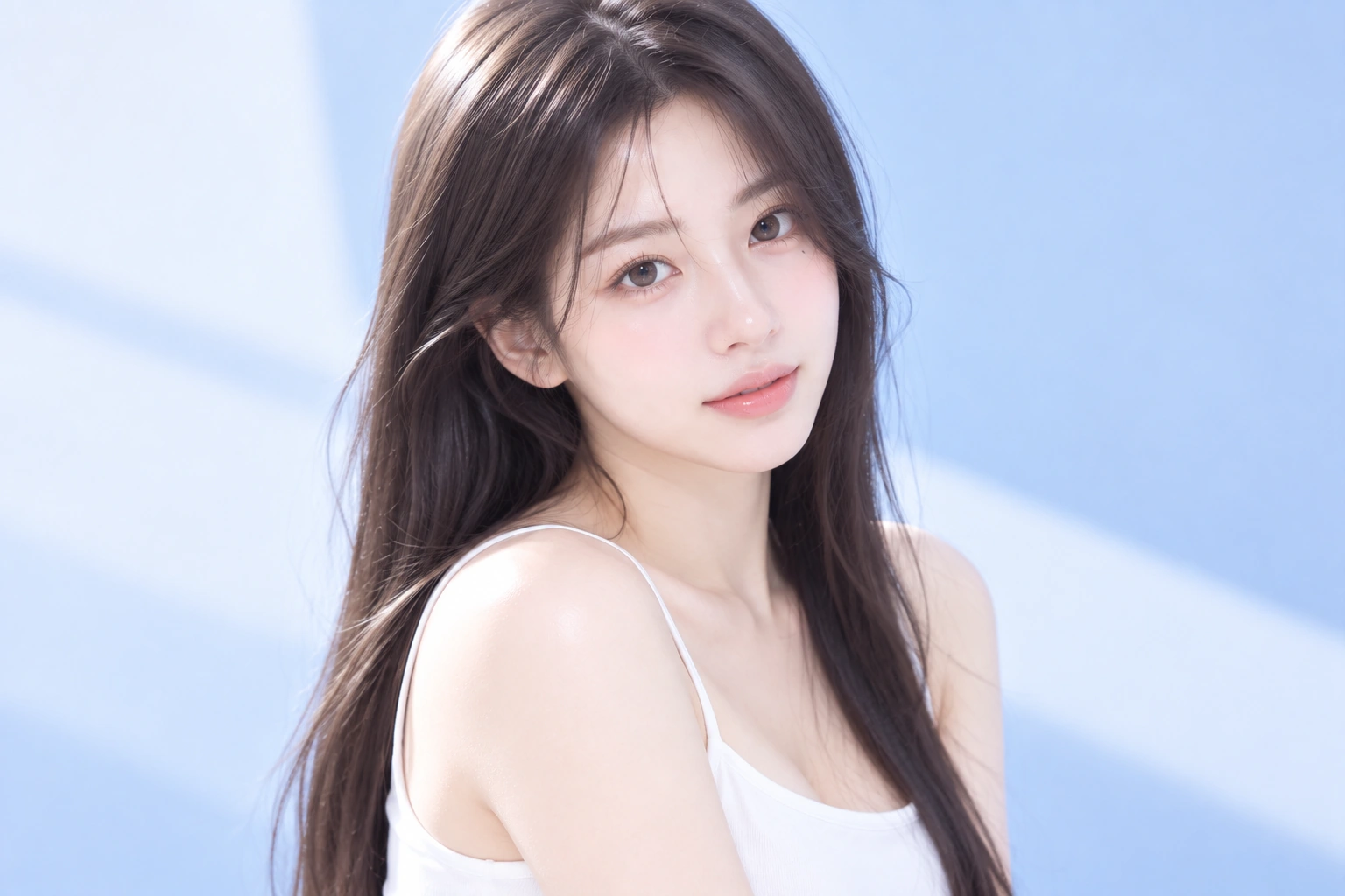 눈밑미세지방이식 모델 이미지