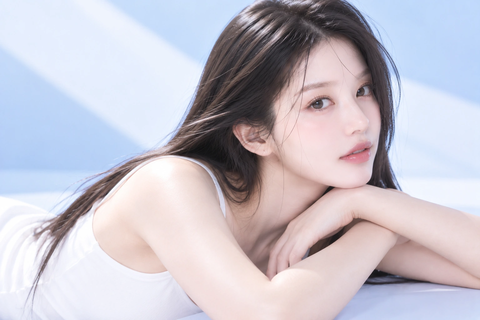 상안검수술 모델 이미지