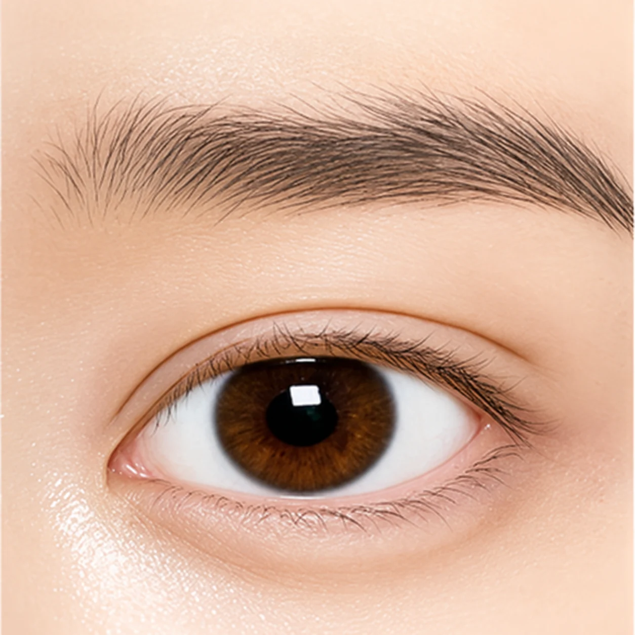 Medium crease