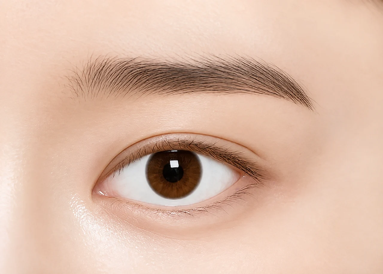 Lower scleral show