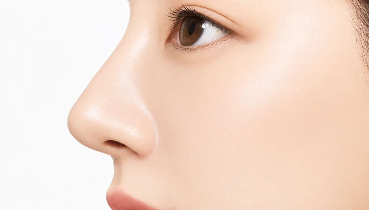 Nasal profile illustration