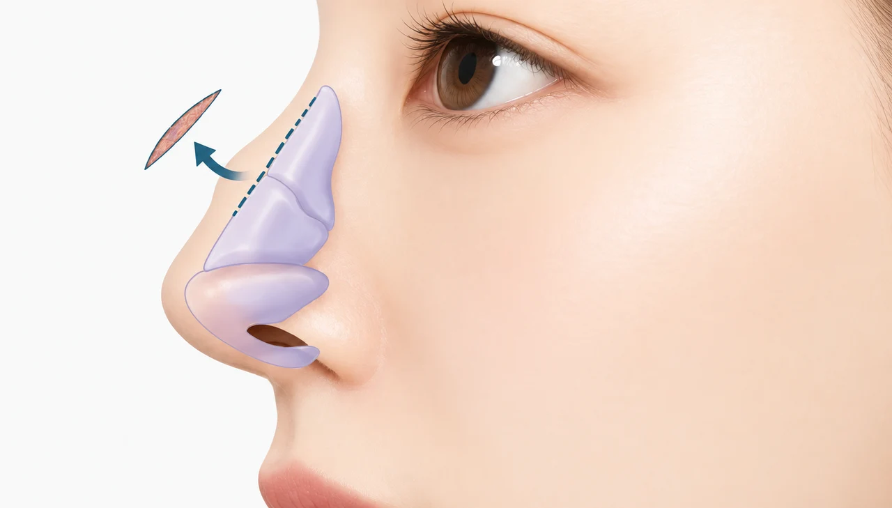 Dorsal reduction illustration