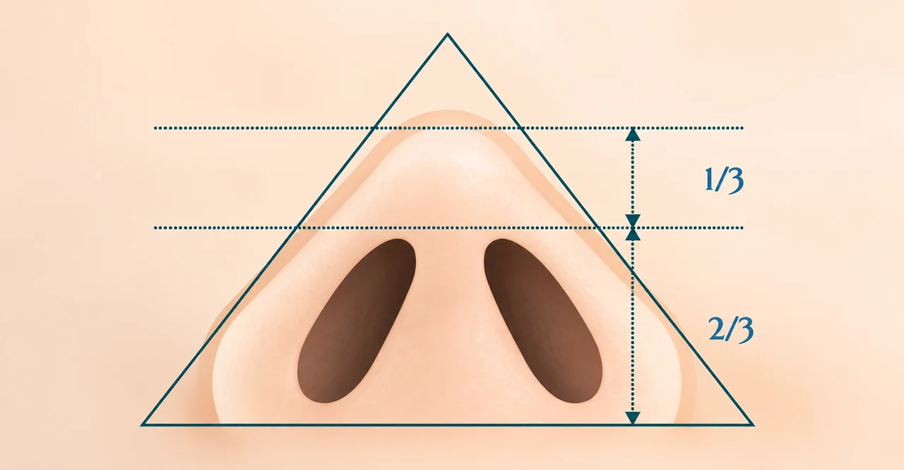 Nostril proportions