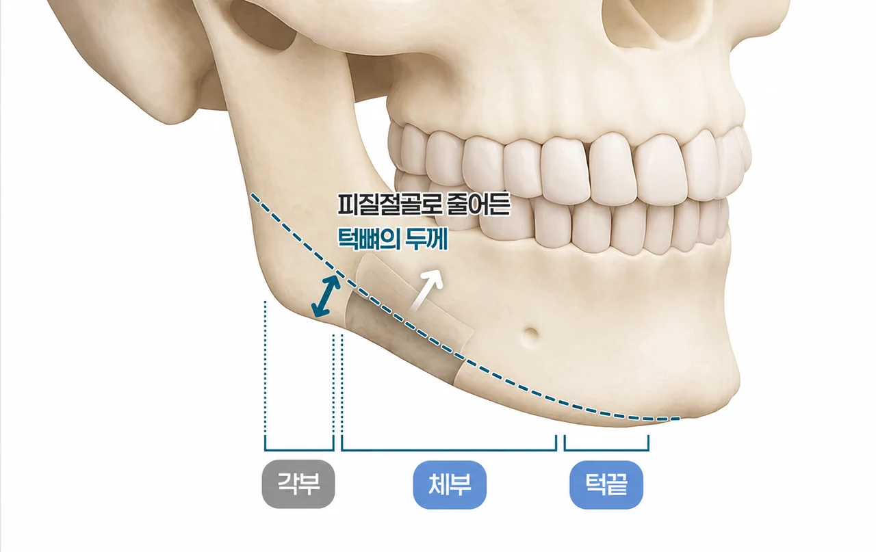 피질골 두께를 고려한 디자인