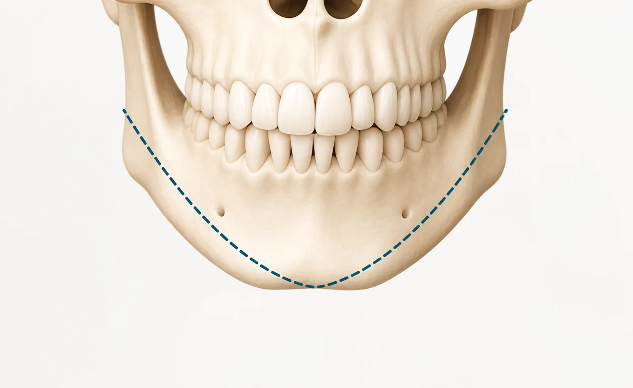 V-shaped contour adjustment