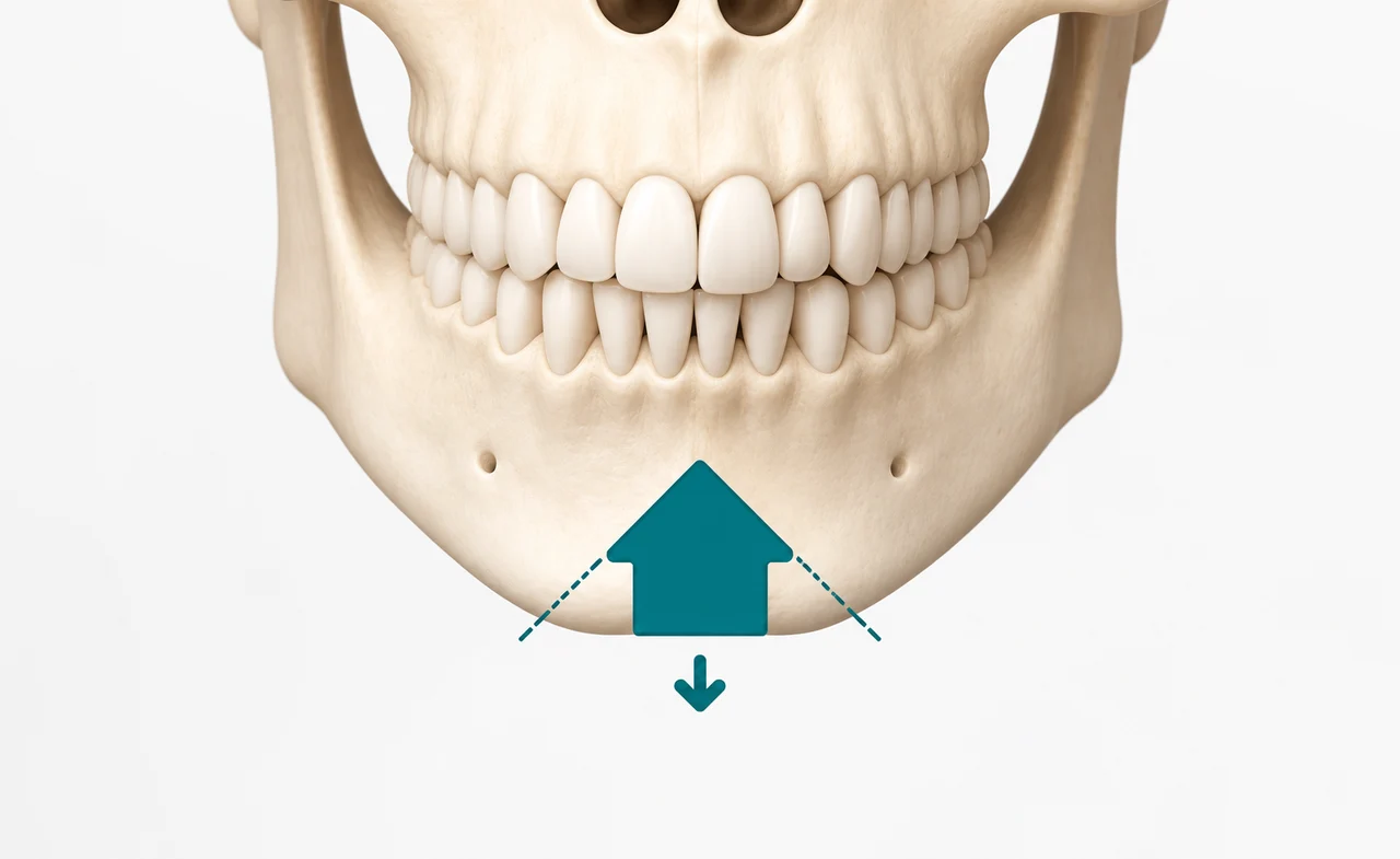 Chin height adjustment
